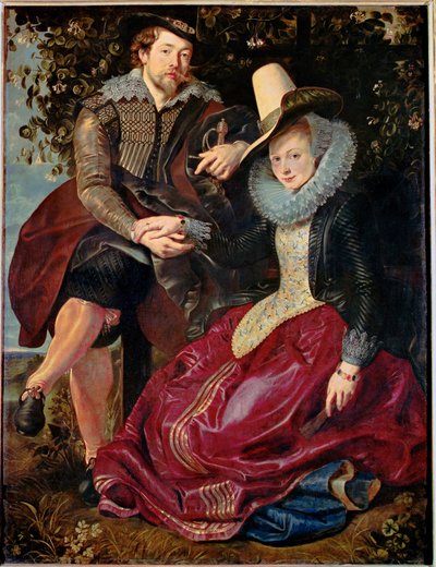 Peter Paul Rubens ja Isabelle Brant, Rubensin ensimmäinen vaimo (maalaus kankaalle). tekijältä Peter Paul Rubens