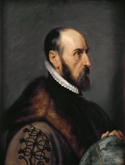 Abraham Orteliuksen muotokuva 1527-1598, 1633. tekijältä Peter Paul Rubens