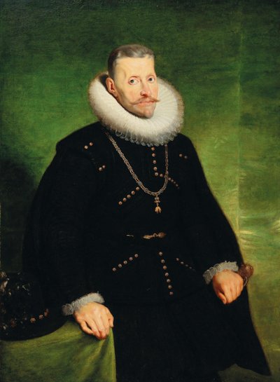 Itävallan arkkiherttua Albertin muotokuva 1559-1621. tekijältä Peter Paul, Rubens