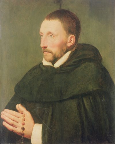 Dominikaanisen muotokuva, jonka uskotaan olevan Padre de Buzzara tekijältä Peter Paul Rubens