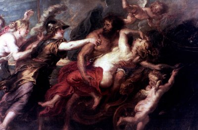 Proserpinan raiskaus tekijältä Peter Paul Rubens