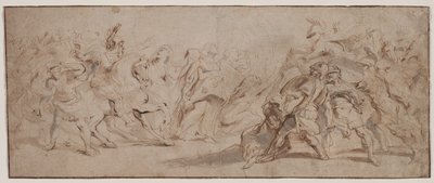 Roomalaisten ja sabiinien sovinto (recto) tekijältä Peter Paul Rubens