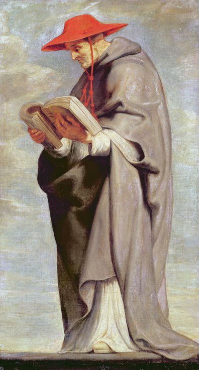 Saint Bonaventure, noin 1620 tekijältä Peter Paul Rubens