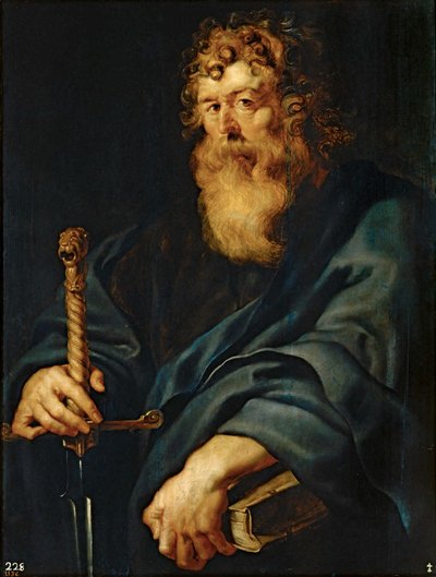 Pyhä Paavali apostoli tekijältä Peter Paul Rubens