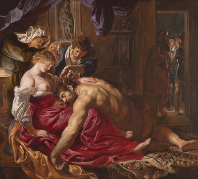 Simson ja Delila tekijältä Peter Paul Rubens