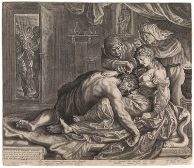 Simson ja Delila tekijältä Peter Paul Rubens