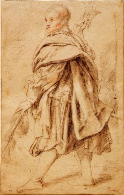 Tutkimus halberdieristä tekijältä Peter Paul Rubens