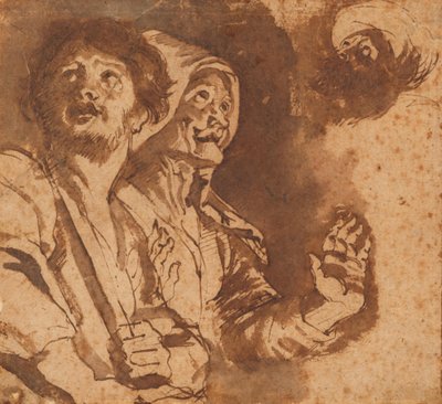 Luonnos paimenien palvonnasta tekijältä Peter Paul Rubens