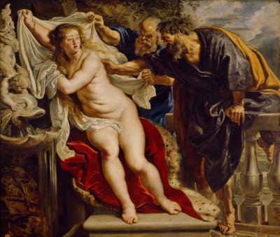 Susanna ja kaksi vanhaa tekijältä Peter Paul Rubens