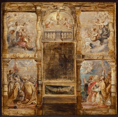 Eukaristian palvonta tekijältä Peter Paul Rubens