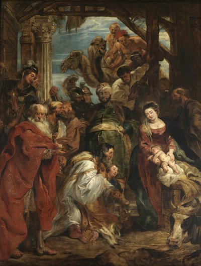 Maagien palvonta tekijältä Peter Paul Rubens