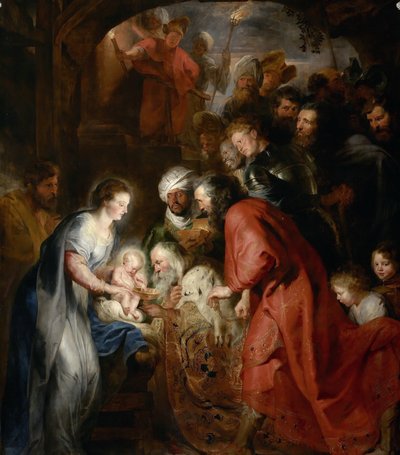 The Adoration of the Magi, noin 1619. tekijältä Peter Paul Rubens