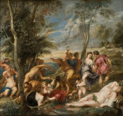 Andrianit, n. 1635 (öljy kankaalle) tekijältä Peter Paul Rubens