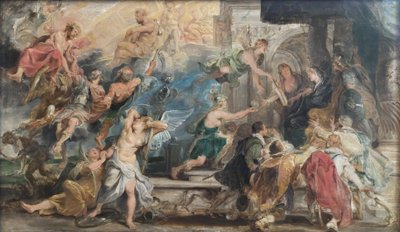 Henri IV:n apoteoosi tekijältä Peter Paul Rubens