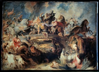 Peter Paul Rubensin maalaus Amazonien taistelu tekijältä Peter Paul Rubens