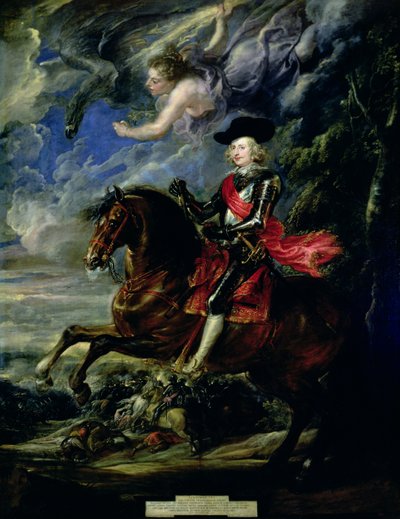 Kardinaali Infante Ferdinand Nordlingenin taistelussa, n. 1634 tekijältä Peter Paul Rubens