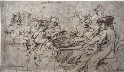 Herodeksen juhla (recto) tekijältä Peter Paul Rubens