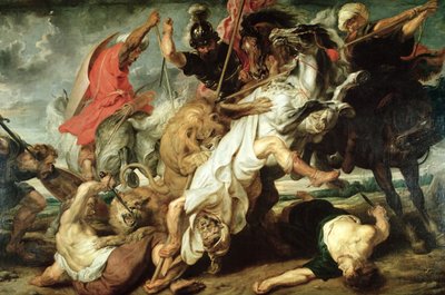 Leijonan metsästys tekijältä Peter Paul Rubens