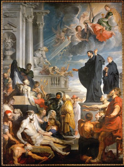 Pyhän Franciscus Xavierin ihmeet tekijältä Peter Paul Rubens