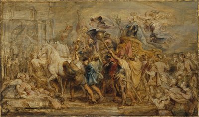 Henrik IV:n voitto, noin 1630 tekijältä Peter Paul Rubens