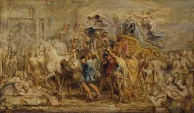 Henrik IV:n voitto, n. 1630. tekijältä Peter Paul Rubens