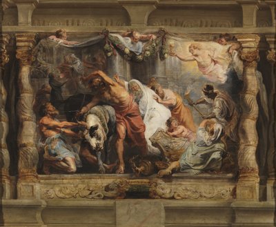 Eukaristian voitto epäjumalanpalveluksesta, 1625-1626 tekijältä Peter Paul Rubens