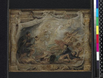 Eukaristian voitto harhaoppisesta, n. 1625-26 tekijältä Peter Paul Rubens