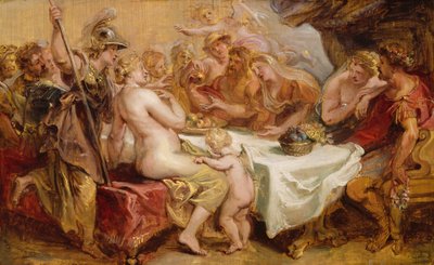 Peleuksen ja Thetisin häät 1636. tekijältä Peter Paul Rubens