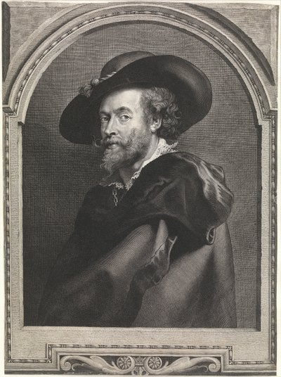 Taidemaalari Peter Paul Rubens (kaiverrus) tekijältä Peter Paul Rubens