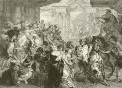 Sabiinien raiskaus tekijältä Peter Paul Rubens