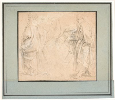 Kaksi tutkimusta St. Andrewille ja tutkimus muinaiselle papille (Melkisedek?) tekijältä Peter Paul Rubens