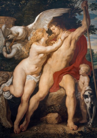 Venus ja Adonis tekijältä Peter Paul Rubens