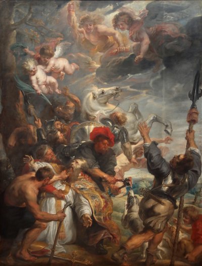 Pyhän Livinuksen marttyyrikuolema tekijältä Peter Paul Rubens and workshop