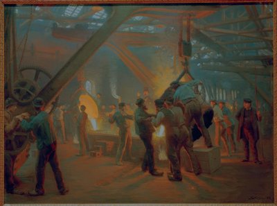 Burmeister & Wainin rautavalimossa tekijältä Peder Severin Krøyer