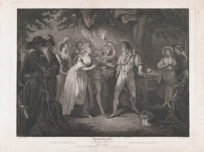 Kuten haluat, näytös 5, kohtaus 4 Shakespeare, 29. syyskuuta 1792, 29. syyskuuta 1792. tekijältä Peter Simon