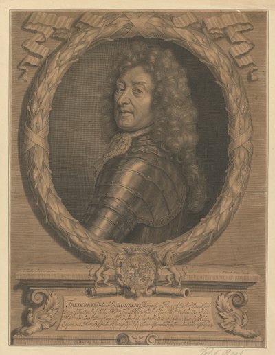 Frederick Schomburg, 1. Schonbergin herttua, 1. kreivi Mertola tekijältä Peter Vanderbank