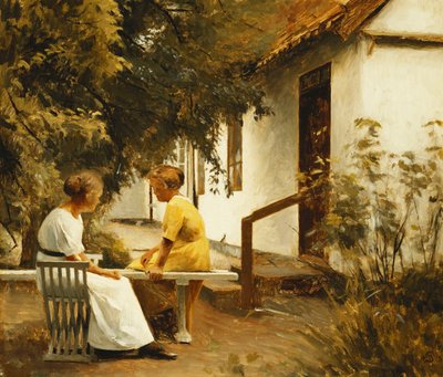 Puutarhassa tekijältä Peter Vilhelm Ilsted