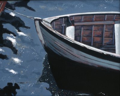 Tukholman satama, 2004 (öljy kankaalle) tekijältä Peter Wilson