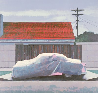 Ghost Car 2, Los Angeles, USA, 2002 (öljy pellavalle). tekijältä Peter Wilson