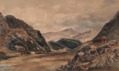 Beddgelert, Pohjois-Wales tekijältä Peter de Wint