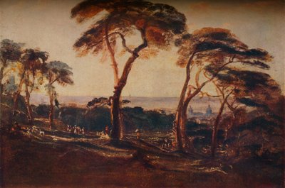 Greenwich Park, 1822 tekijältä Peter de Wint