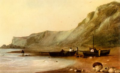 "Shanklin, Isle of Wight", 1800-luvun alku, 1946. tekijältä Peter de Wint