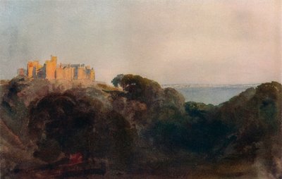 St. Donatsin linna, Glamorganshire, 1924 tekijältä Peter de Wint