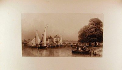 Näkymä Folly Bridgestä vuonna 1827 tekijältä Peter de Wint