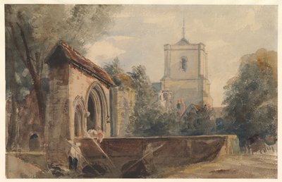 Waltham Abbey, Essex tekijältä Peter de Wint