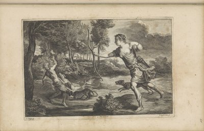 Diana Actaeonissa tekijältä Peter van Liesebetten