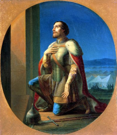 Aleksanteri Nevski (1220/1-65) Novgorodin ruhtinas, Vladimirin suurruhtinas tekijältä Petr Mikhailovich Shamshin