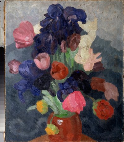 Kukkakimppu - Pjotr ​​(Piotr, Petr) Savvich Utkin (Utkin) (1877-1934) maalaus öljy kankaalle tekijältä Petr Savvic Utkin