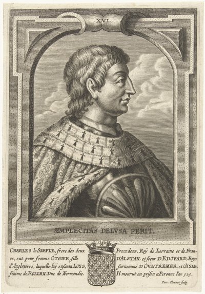 Kaarle III, Ranska (879-929) tekijältä Petrus Clouwet