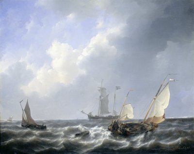 Merimaisema Zeelandin vesiltä tekijältä Petrus Johann Schotel